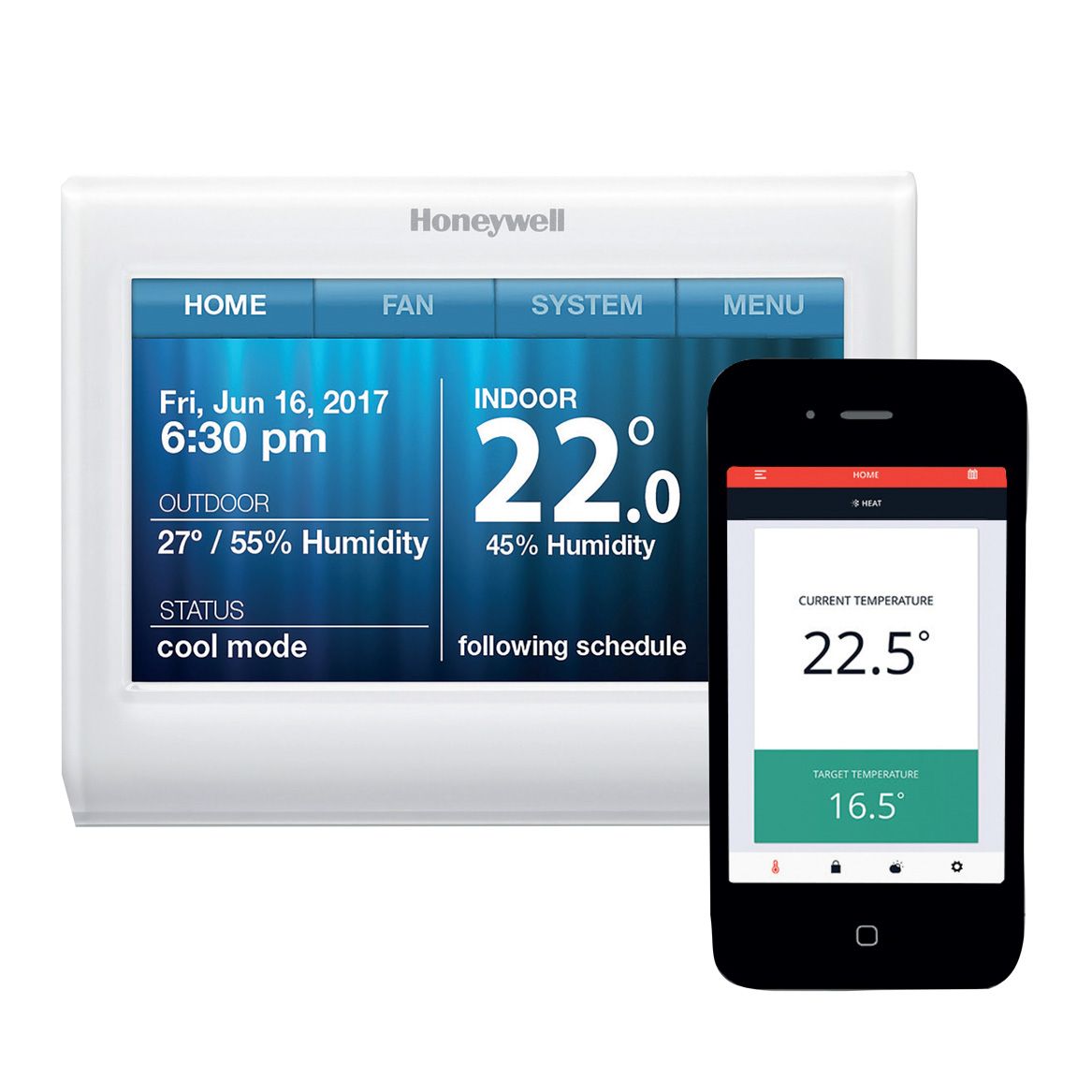 Honeywell Wi-Fi Thermostat 9000