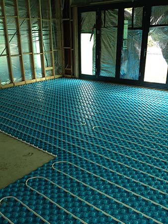 In Screed Hydronic Floor Heating