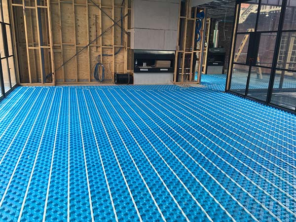 In Screed Hydronic Floor Heating